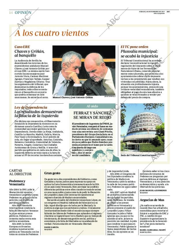 ABC MADRID 18-02-2017 página 14
