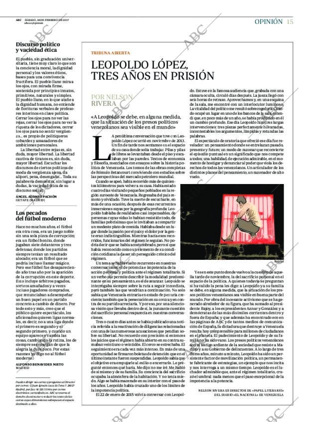 ABC MADRID 18-02-2017 página 15