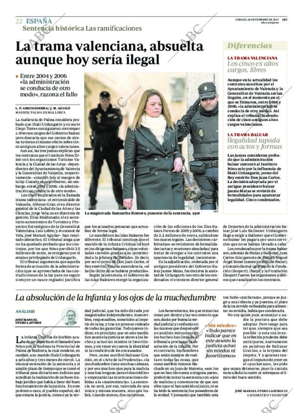 ABC MADRID 18-02-2017 página 22