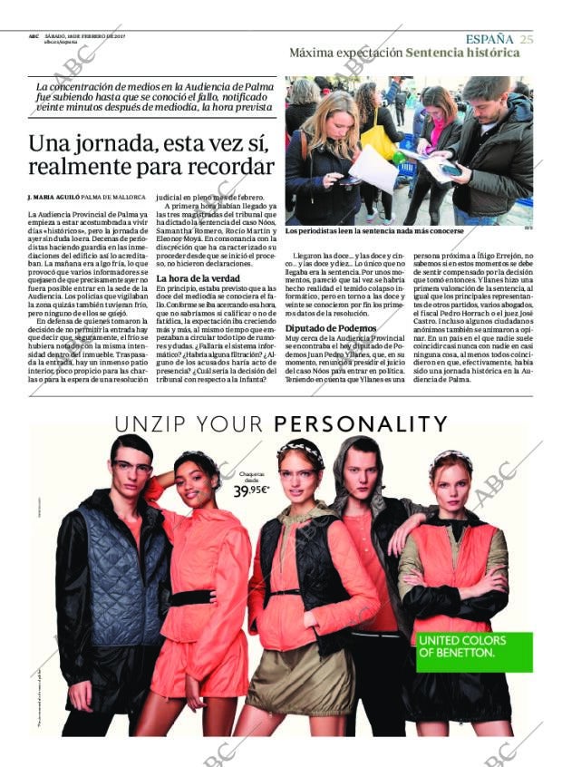 ABC MADRID 18-02-2017 página 25