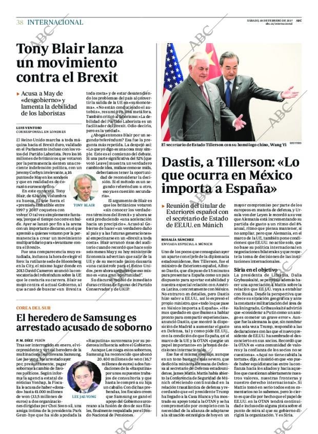 ABC MADRID 18-02-2017 página 38