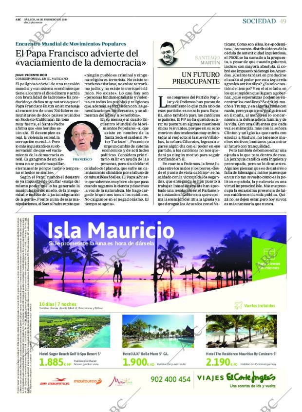 ABC MADRID 18-02-2017 página 49