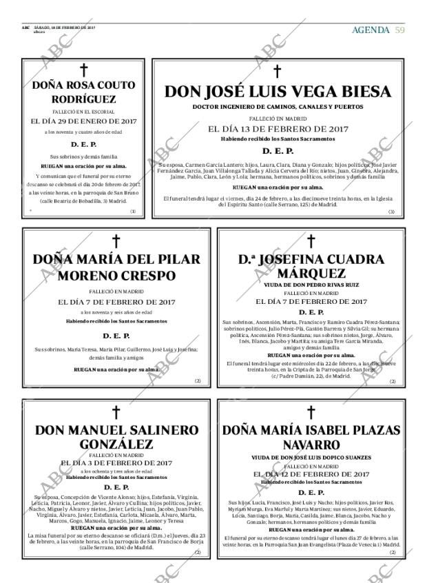 ABC MADRID 18-02-2017 página 59