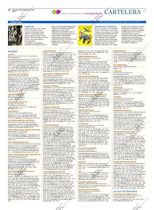 ABC MADRID 18-02-2017 página 61