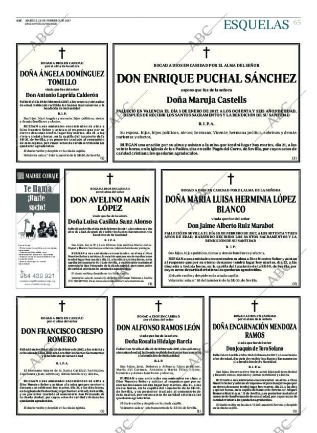 ABC SEVILLA 21-02-2017 página 65