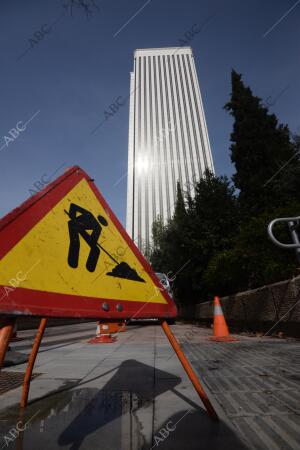 Obras en el complejo Azca