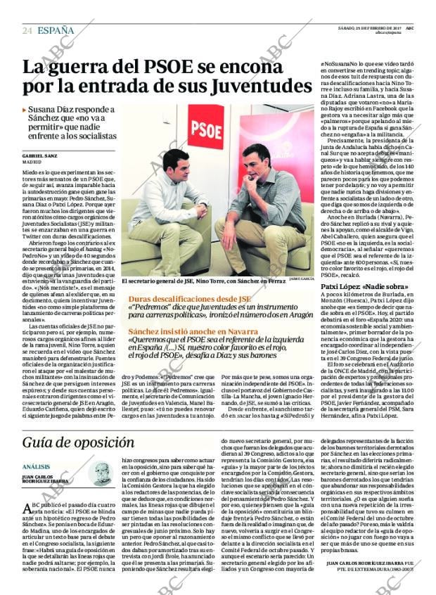 ABC MADRID 25-02-2017 página 24