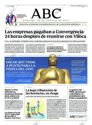 ABC MADRID 26-02-2017 página 2