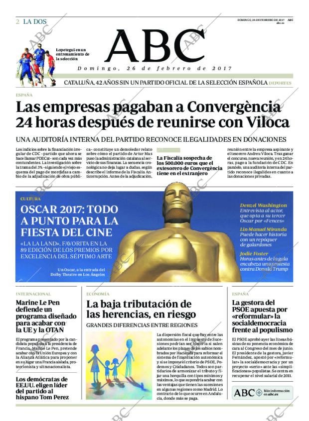 ABC MADRID 26-02-2017 página 2