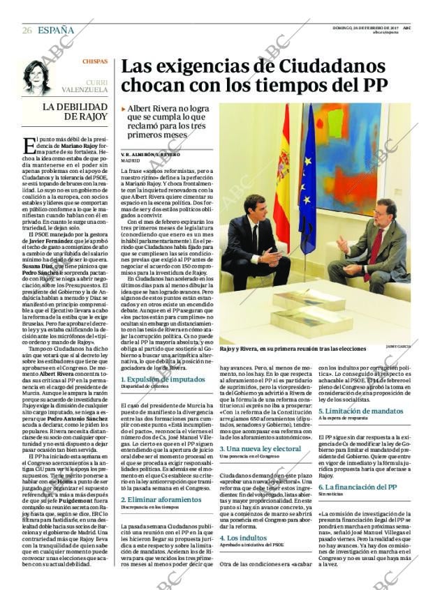 ABC MADRID 26-02-2017 página 26