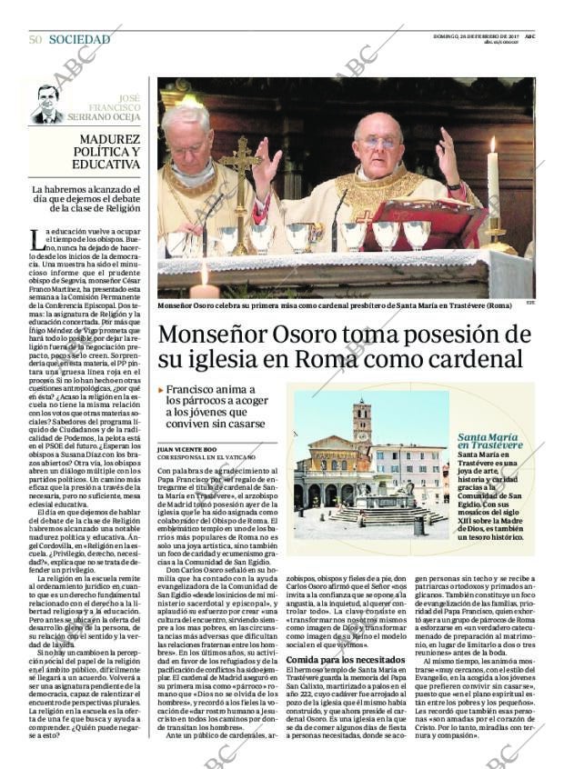 ABC MADRID 26-02-2017 página 50