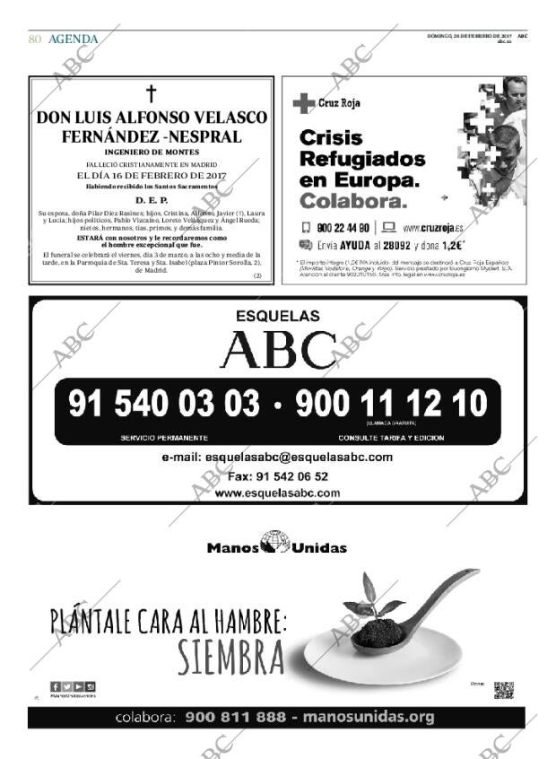 ABC MADRID 26-02-2017 página 80