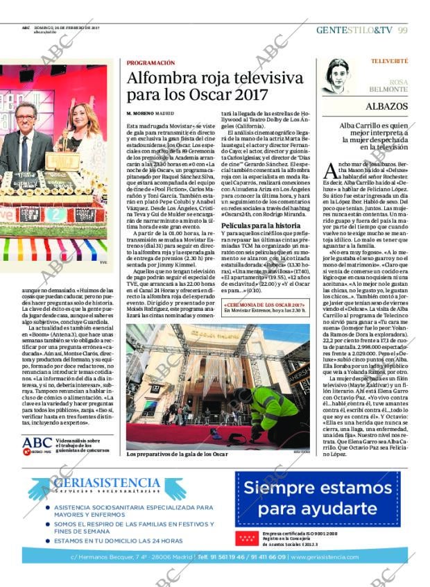 ABC MADRID 26-02-2017 página 99
