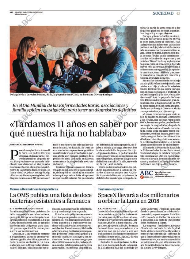 ABC MADRID 28-02-2017 página 43