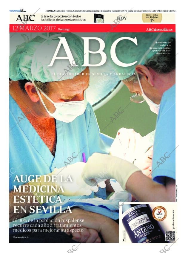 ABC SEVILLA 12-03-2017 página 1