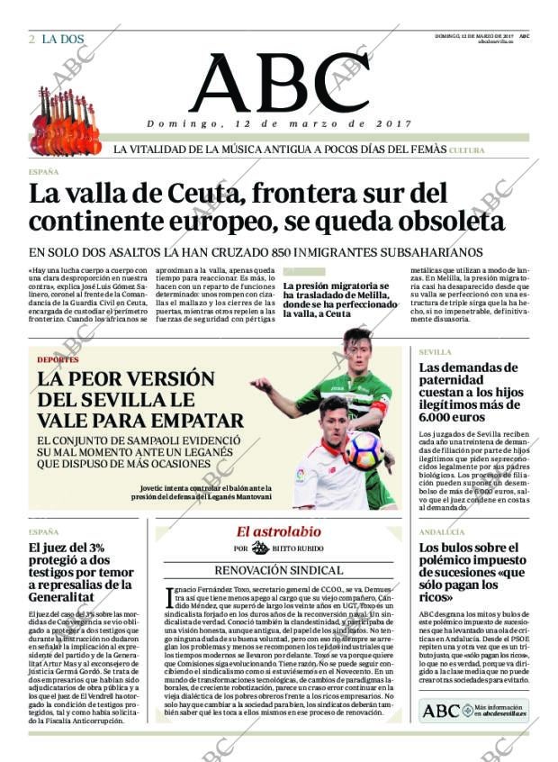 ABC SEVILLA 12-03-2017 página 2