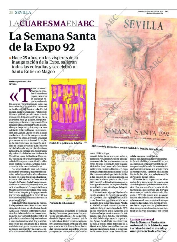 ABC SEVILLA 12-03-2017 página 28