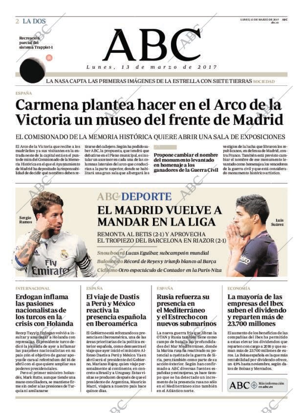 ABC MADRID 13-03-2017 página 2