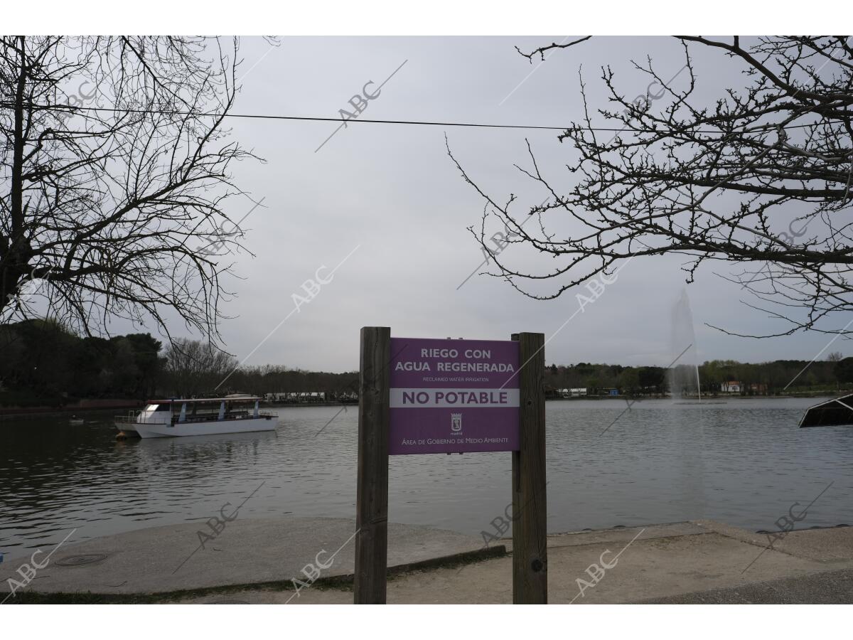 Lago de la casa de Campo - Archivo ABC