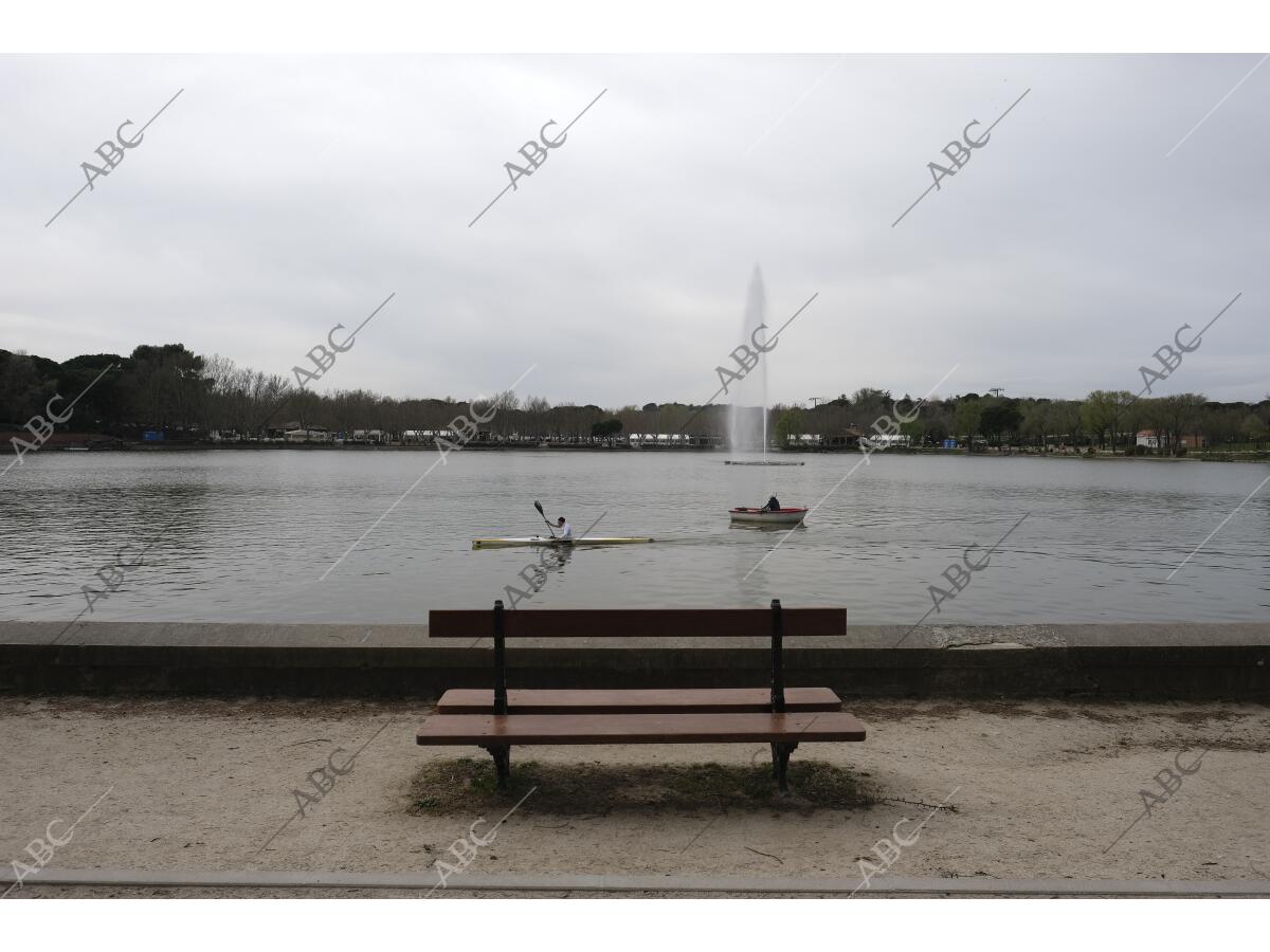Lago de la casa de Campo - Archivo ABC