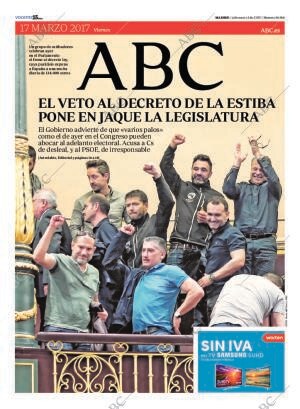 ABC MADRID 17-03-2017 página 1