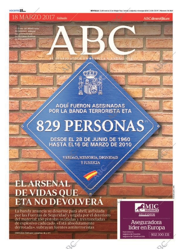 ABC SEVILLA 18-03-2017 página 1