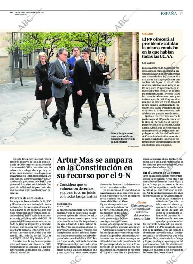 ABC MADRID 22-03-2017 página 17