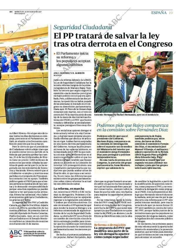 ABC MADRID 22-03-2017 página 19