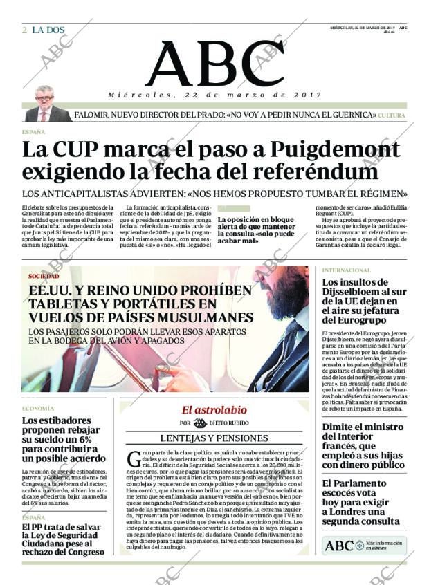 ABC MADRID 22-03-2017 página 2
