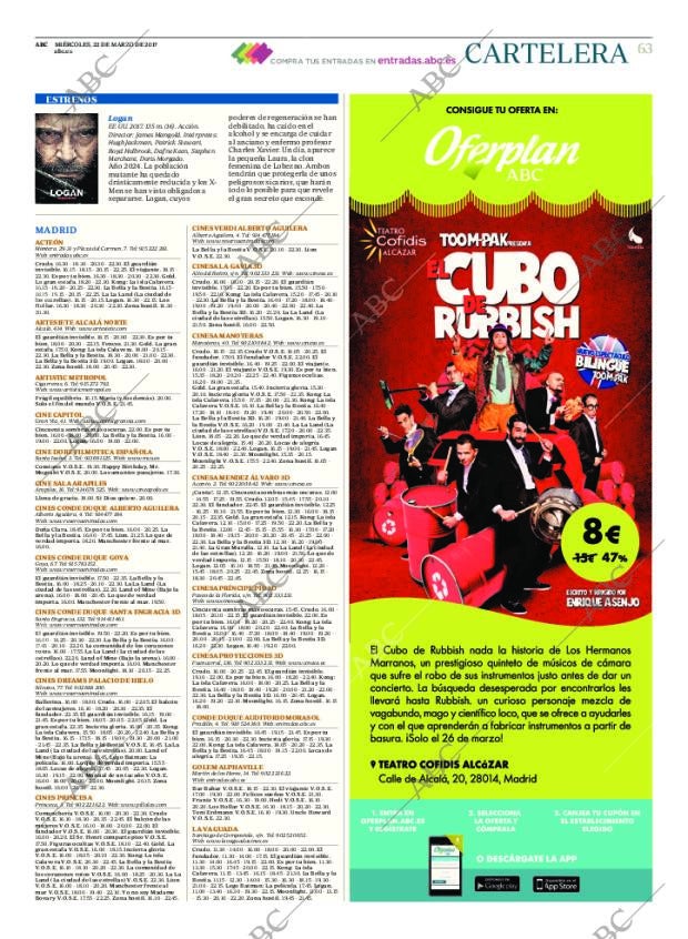 ABC MADRID 22-03-2017 página 63