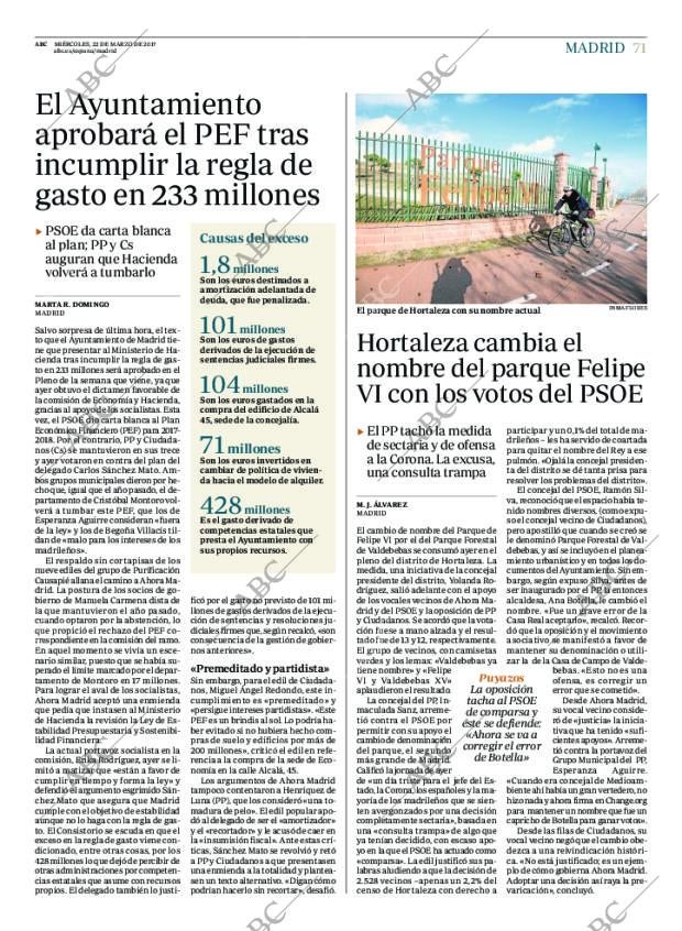 ABC MADRID 22-03-2017 página 71