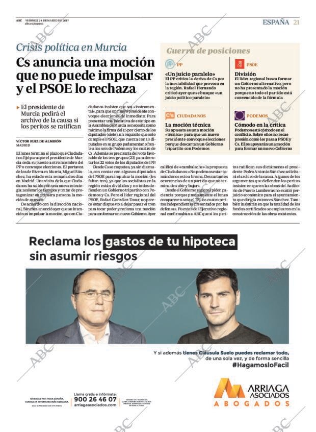 ABC MADRID 24-03-2017 página 21