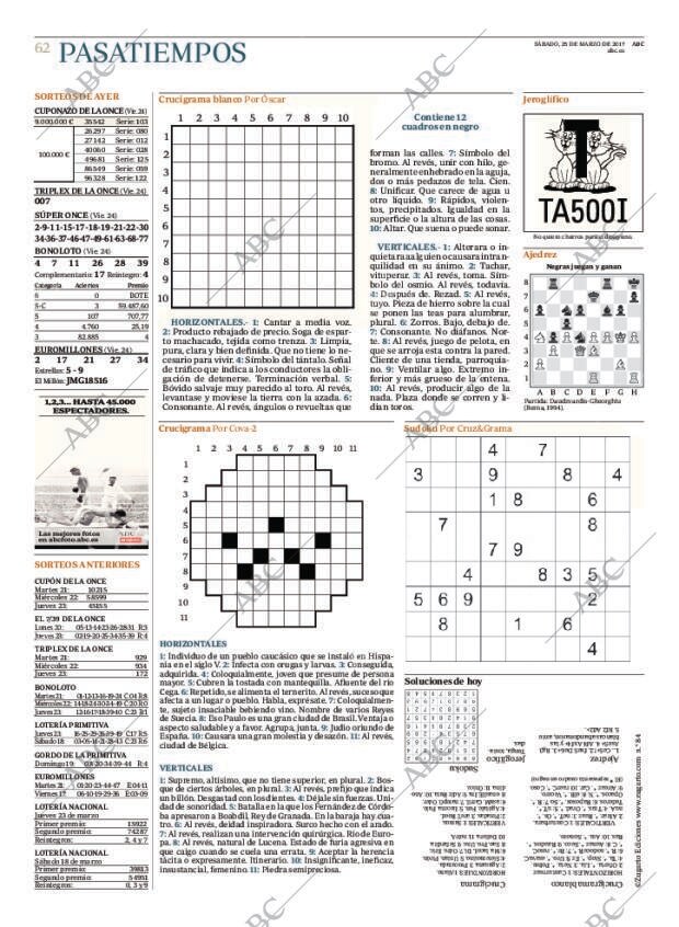 ABC MADRID 25-03-2017 página 62