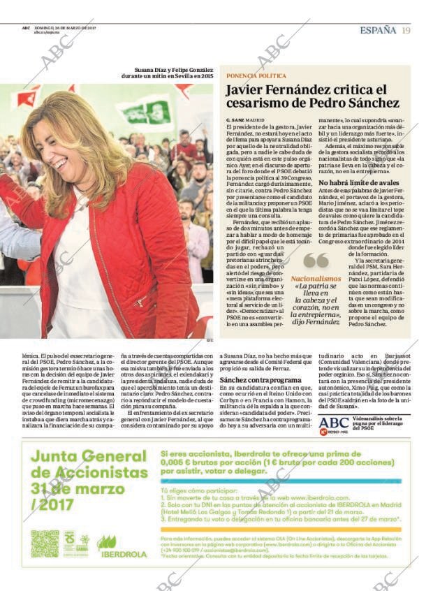 ABC MADRID 26-03-2017 página 19