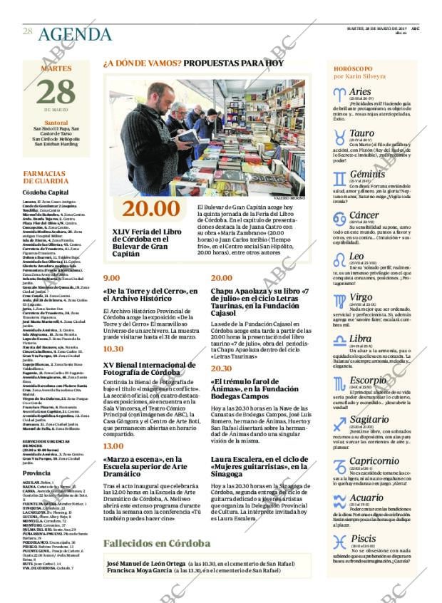 ABC CORDOBA 28-03-2017 página 28
