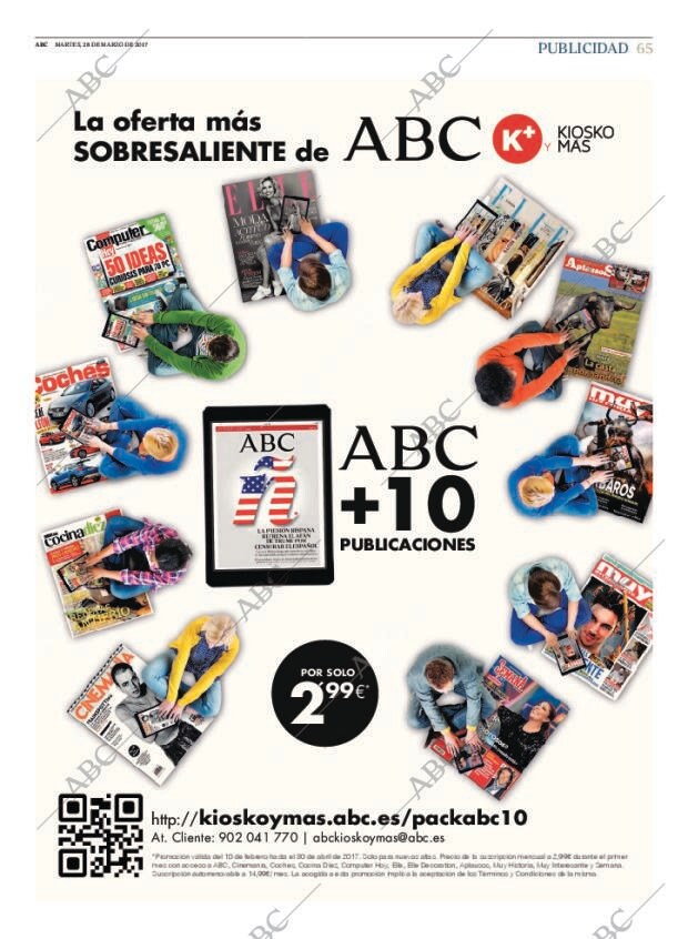 ABC MADRID 28-03-2017 página 65