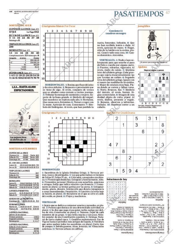 ABC MADRID 28-03-2017 página 67