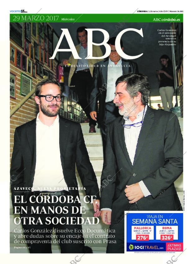 ABC CORDOBA 29-03-2017 página 1