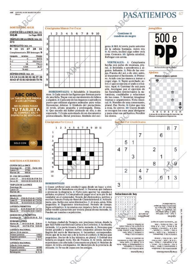 ABC MADRID 30-03-2017 página 67