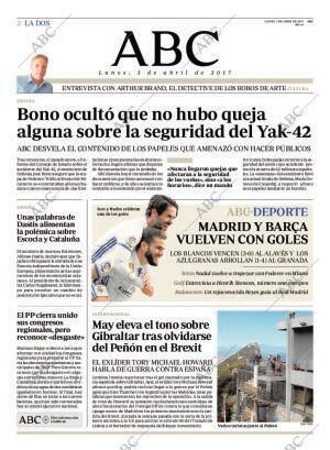ABC MADRID 03-04-2017 página 2