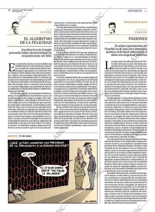 ABC MADRID 14-04-2017 página 13
