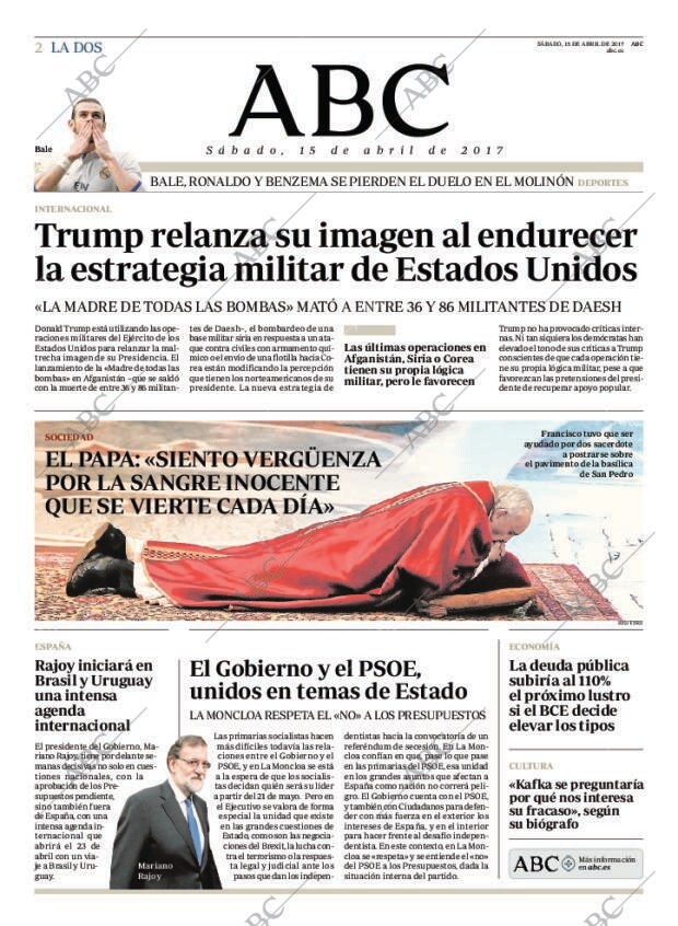 ABC MADRID 15-04-2017 página 2