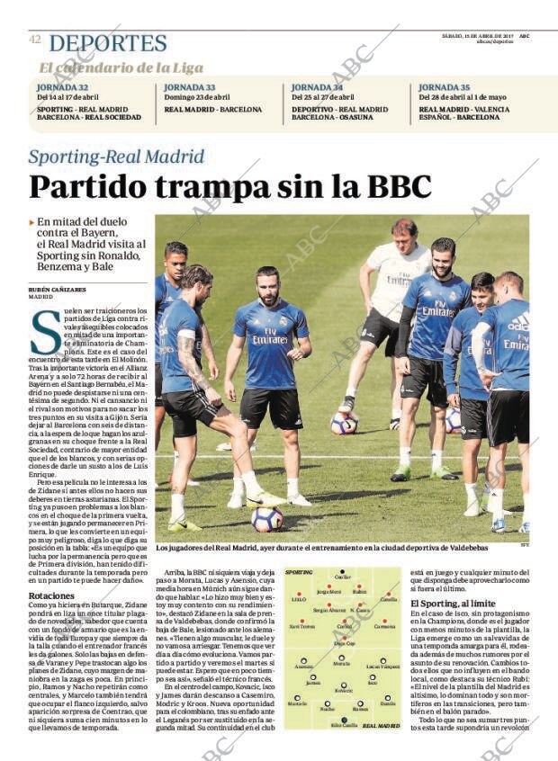 ABC MADRID 15-04-2017 página 42