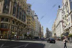 Vista de la gran Vía