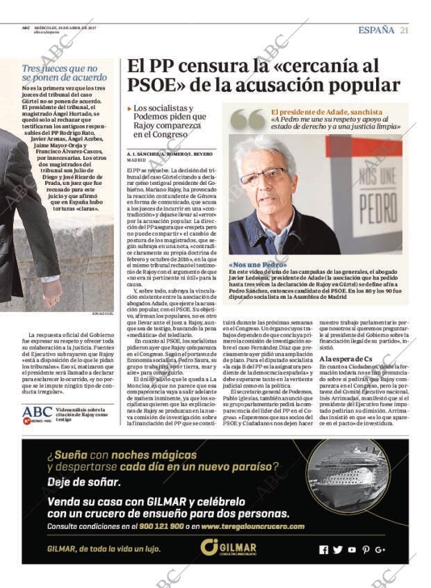 ABC MADRID 19-04-2017 página 21