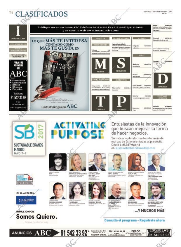 ABC MADRID 24-04-2017 página 74