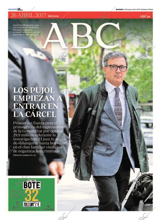 ABC MADRID 26-04-2017 página 1