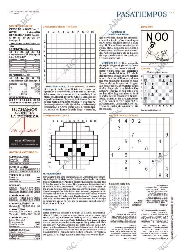 ABC MADRID 28-04-2017 página 99