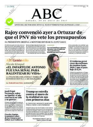 ABC MADRID 29-04-2017 página 2