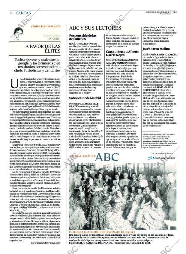 ABC SEVILLA 30-04-2017 página 18